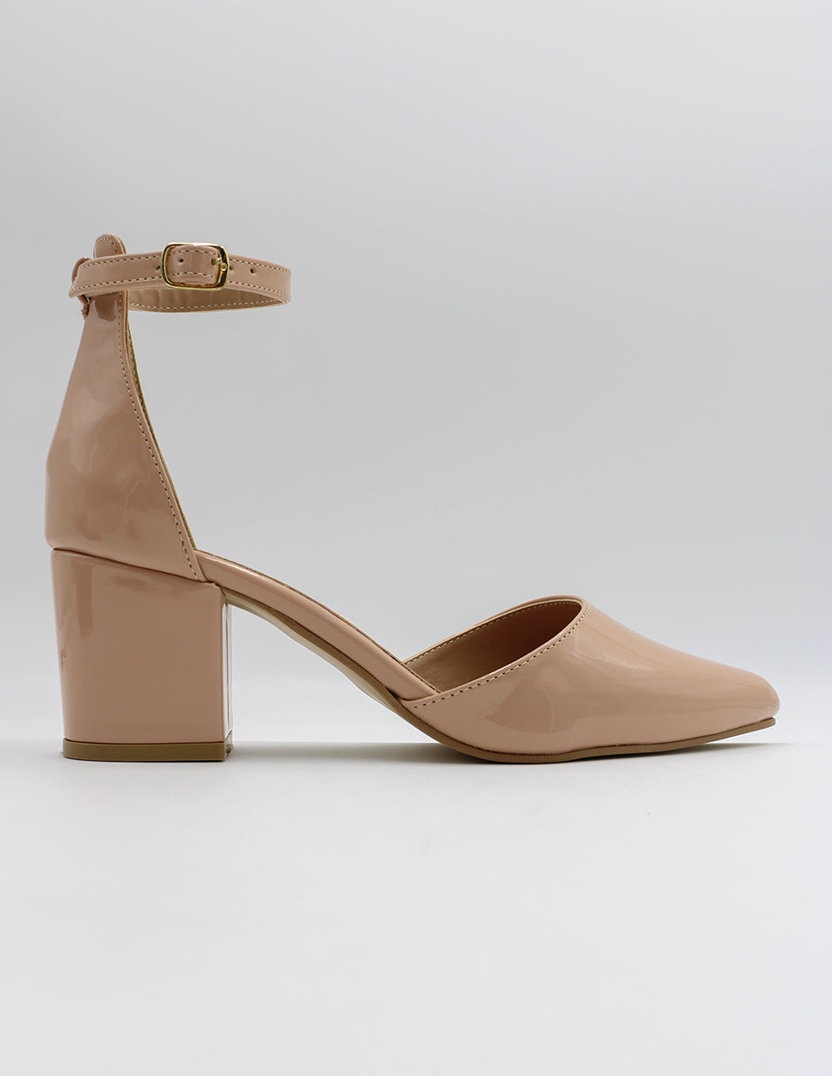 Zapatillas Lady en Charol – Café