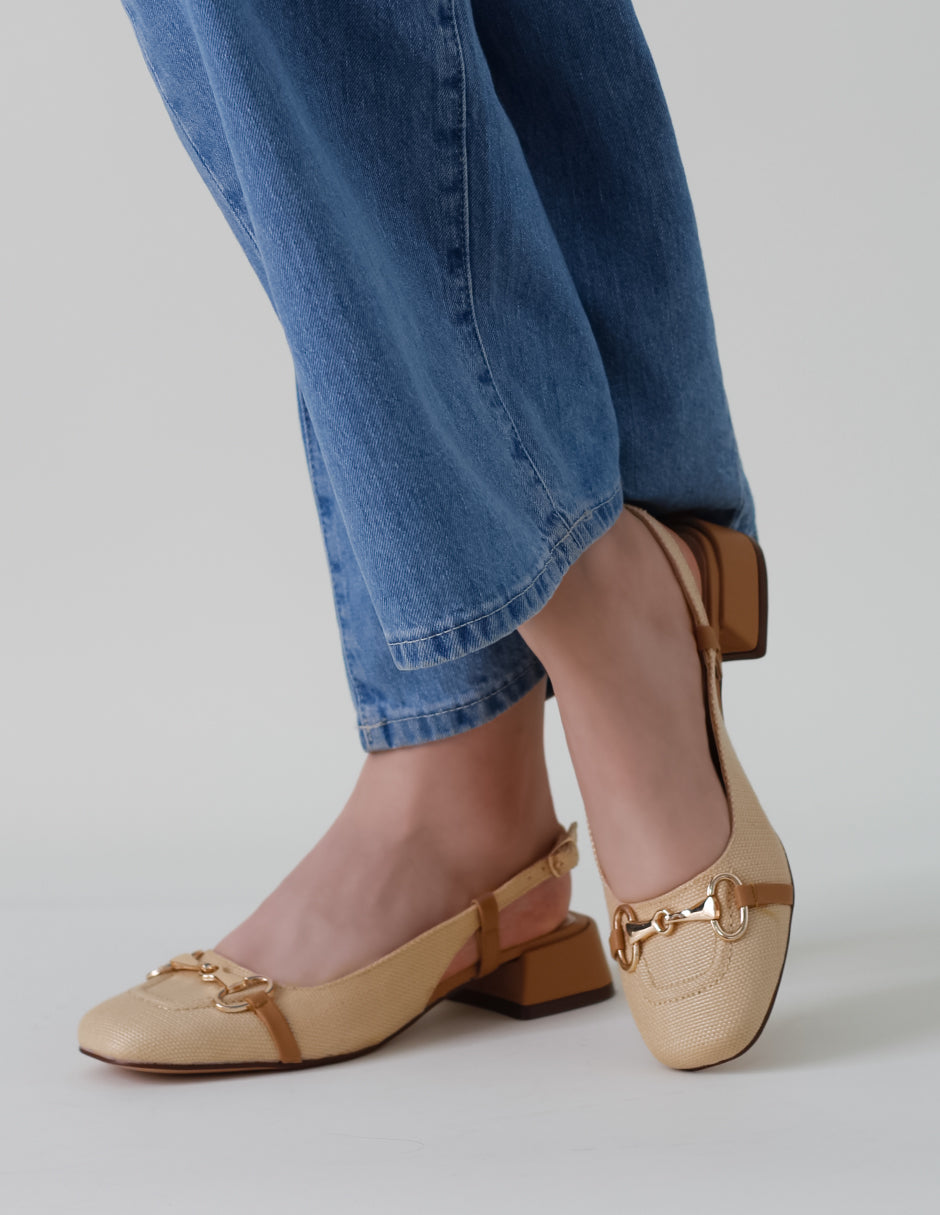 Zapatillas Durliny en Textil – Beige