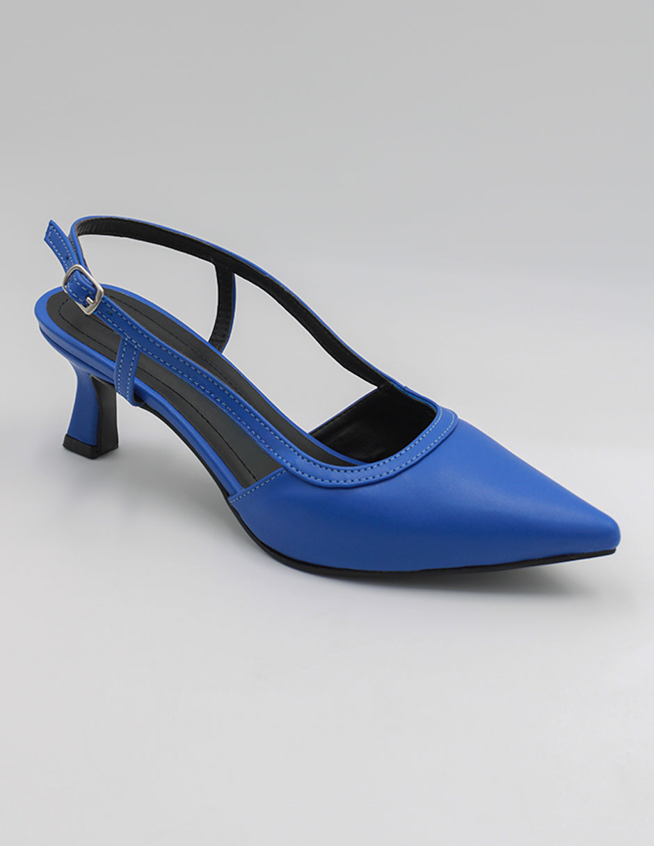 Zapatillas Exterior Piel vegana Color Azul Para Mujer De RBCOLLECTION