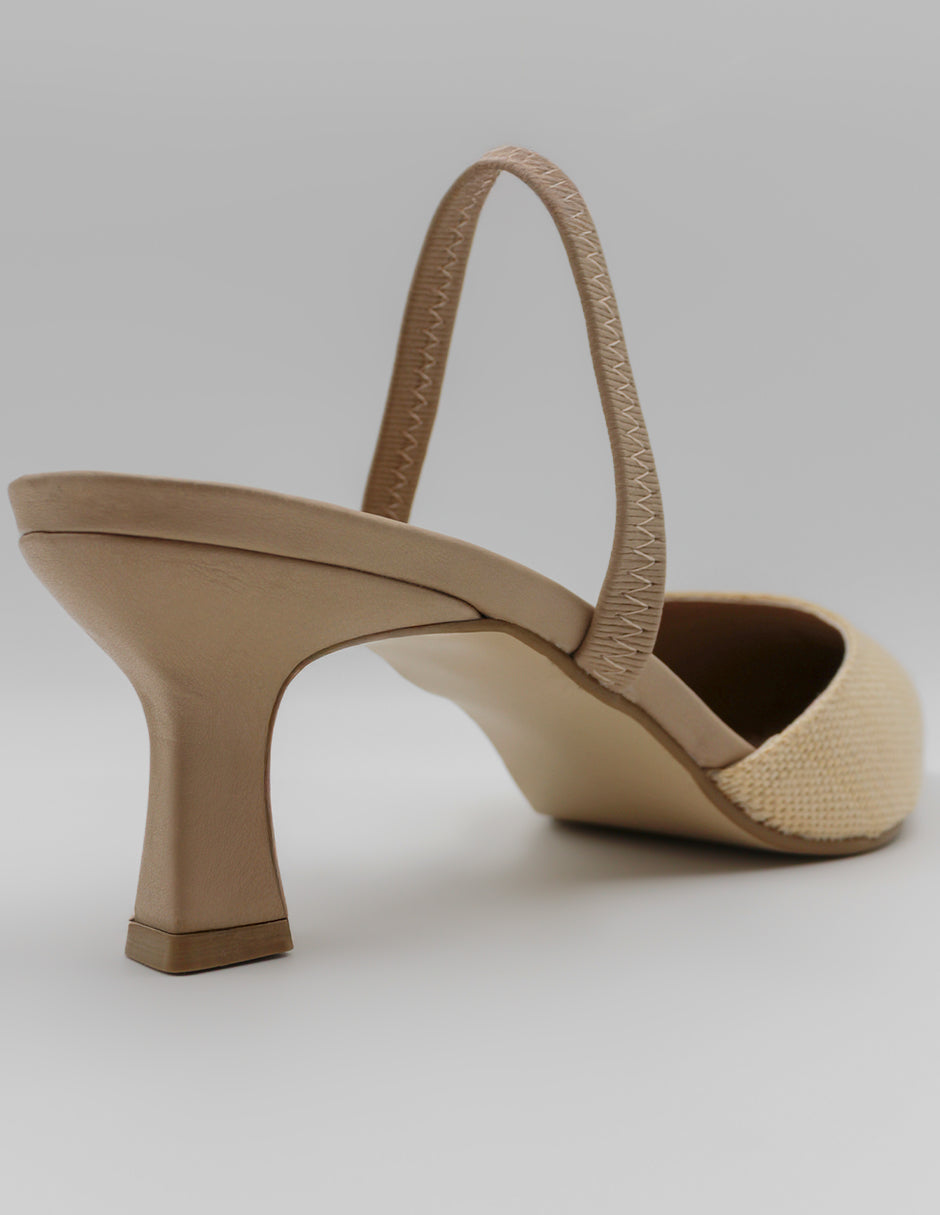 Zapatillas Clasy en Textil – Beige