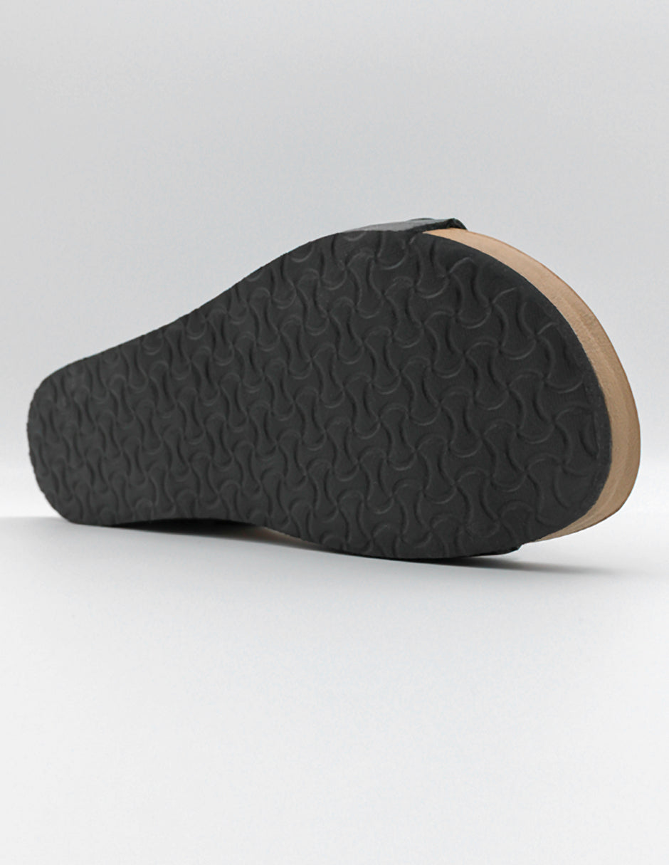 Sandalias con plataforma Yuri en Piel vegana – Negro
