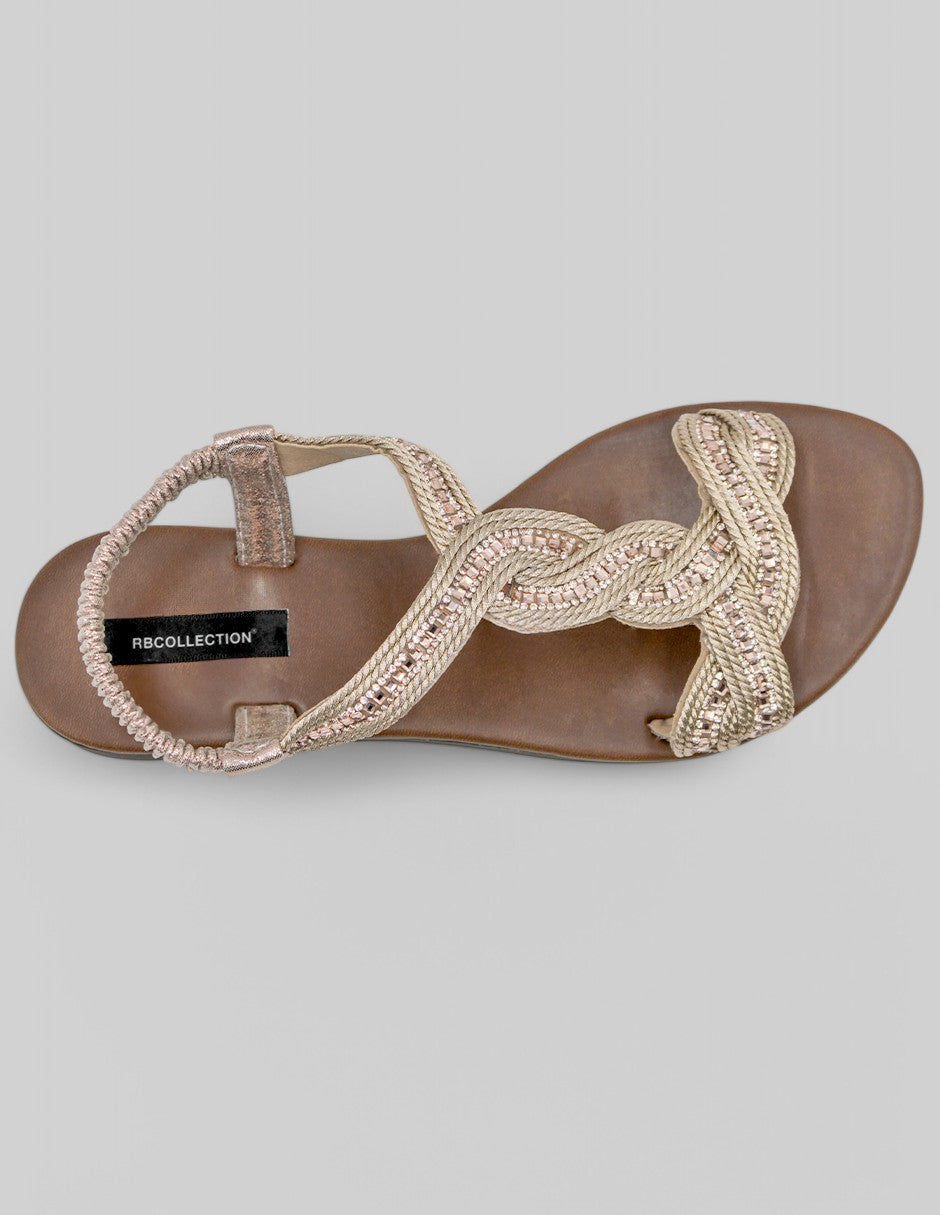 Sandalias de piso Soft en Sintético – Café
