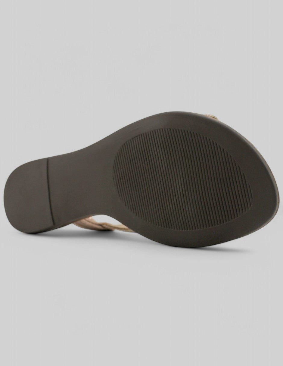 Sandalias de piso Soft en Sintético – Café