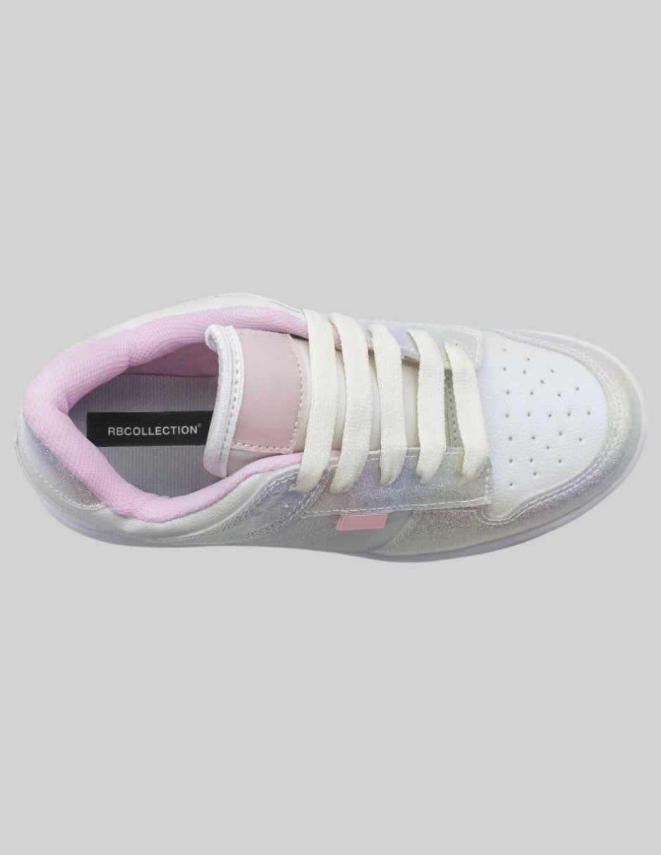 Tenis Kids en Piel vegana – Multicolor