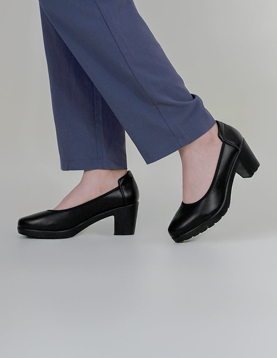 Zapatillas Classic en Piel vegana – Negro