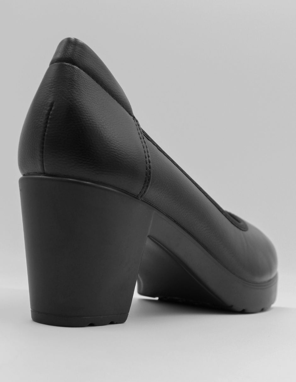 Zapatillas Classic en Piel vegana – Negro