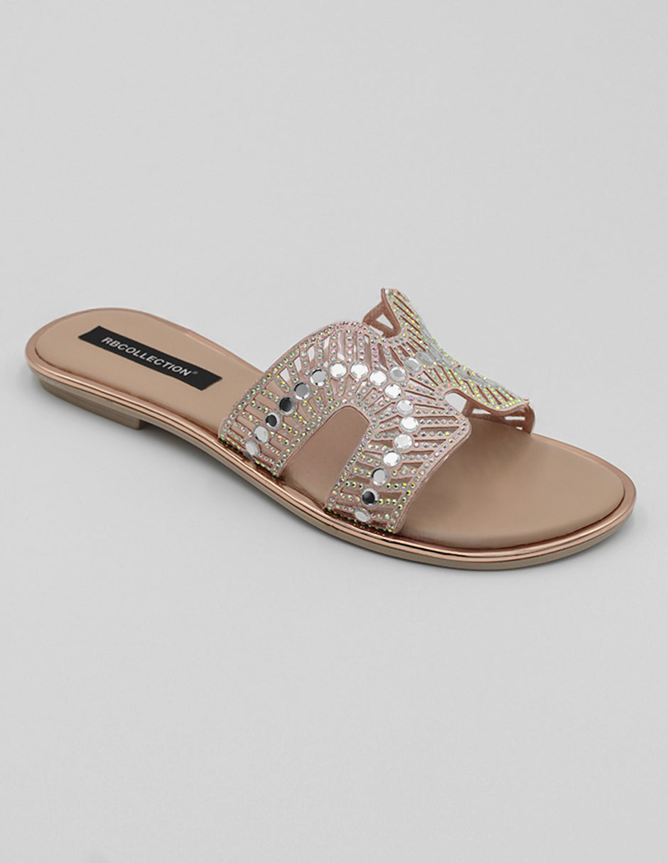 Sandalias de piso Soft en Textil – Rosa