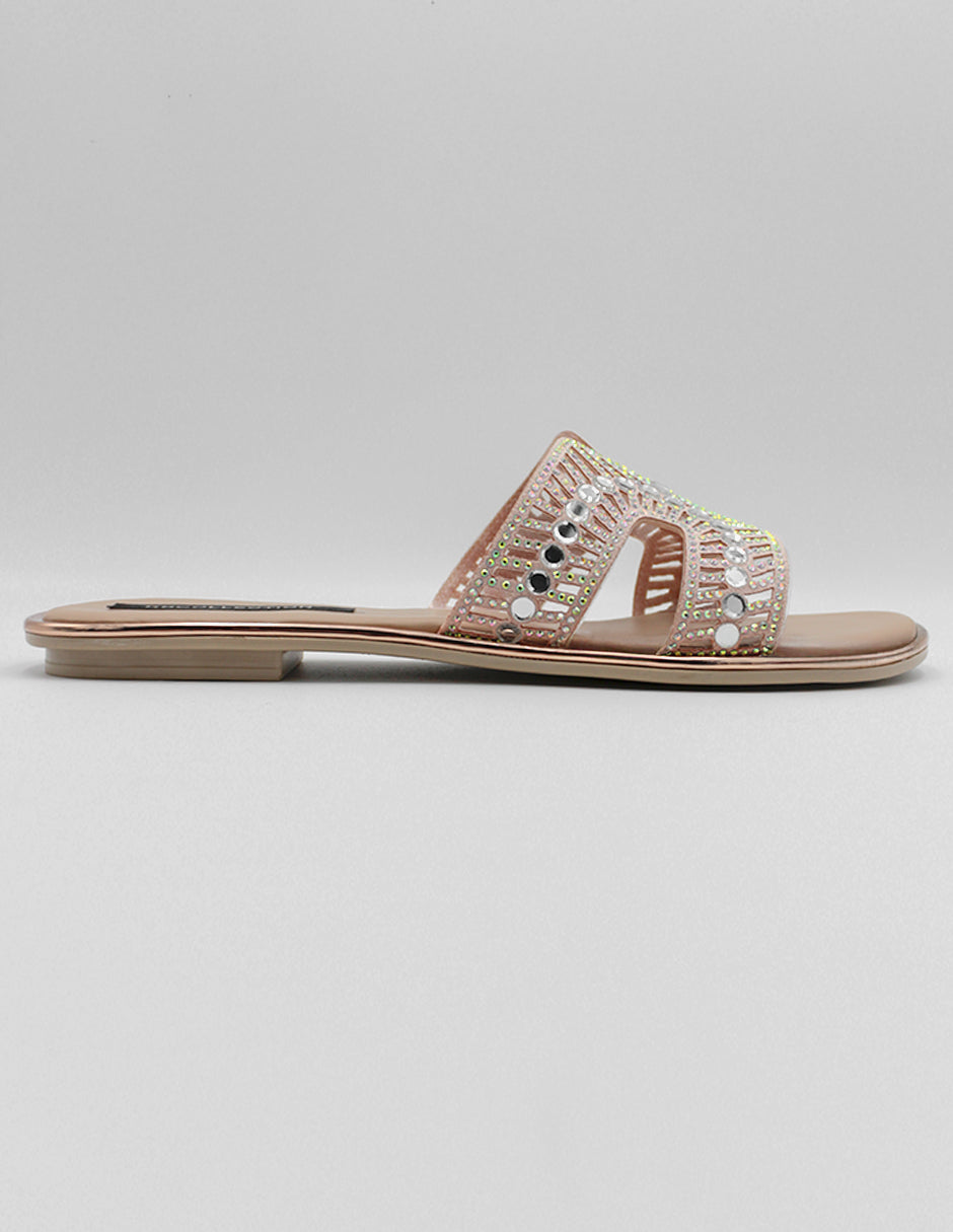Sandalias de piso Soft en Textil – Rosa