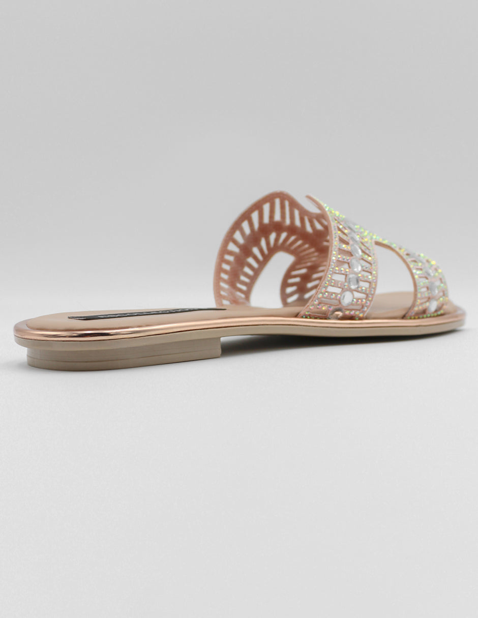 Sandalias de piso Soft en Textil – Rosa