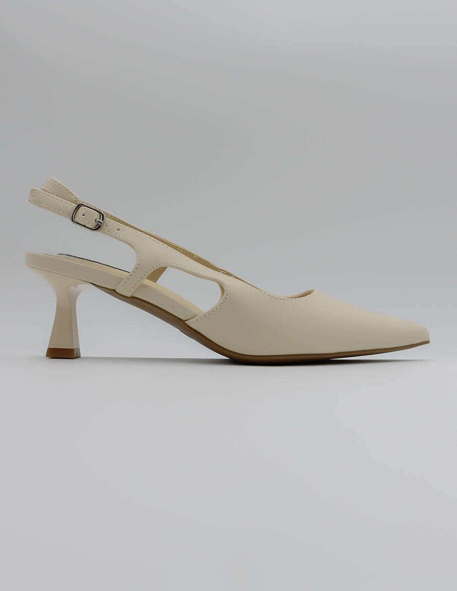 Zapatillas Kitten en Piel vegana – Blanco