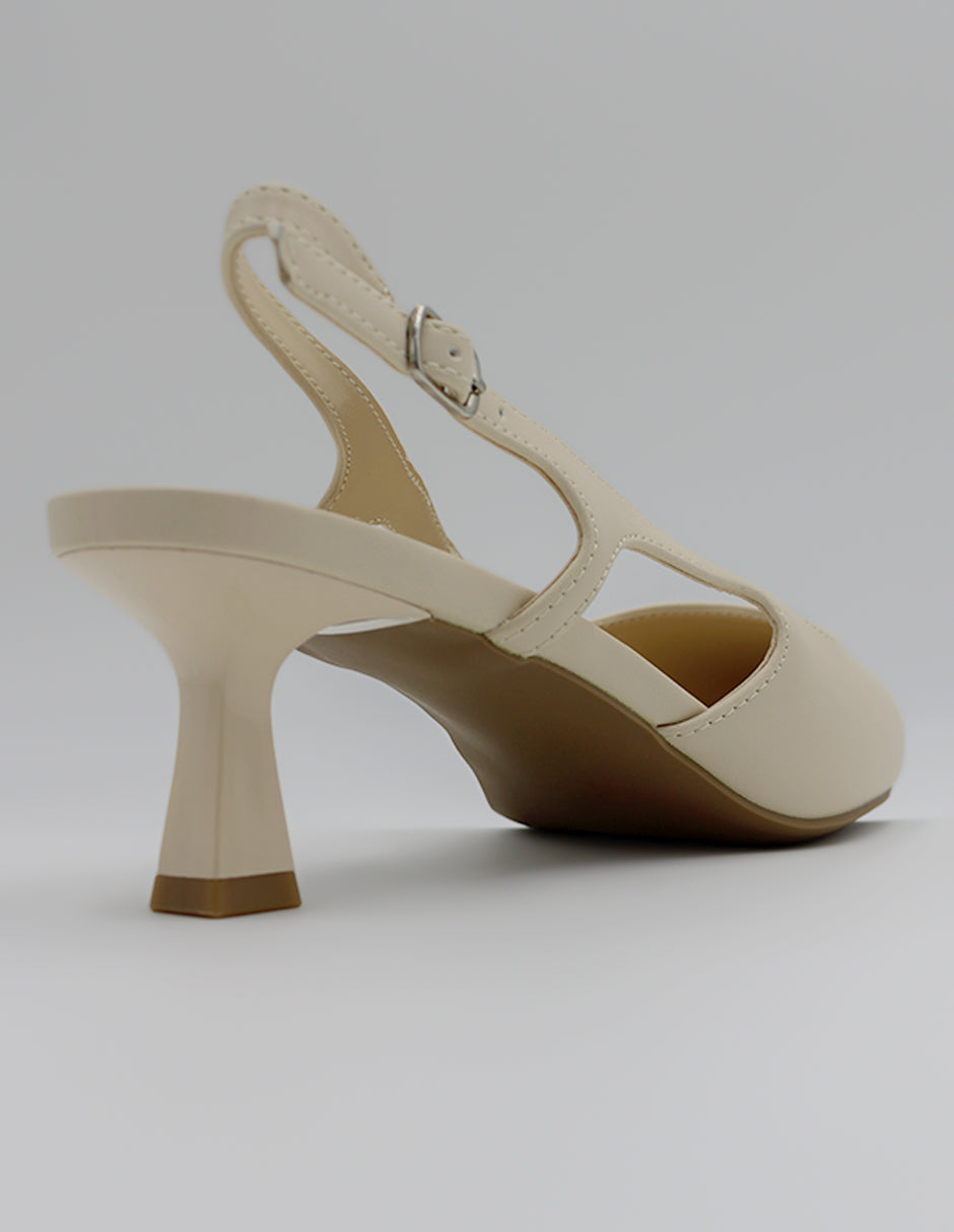 Zapatillas Kitten en Piel vegana – Blanco