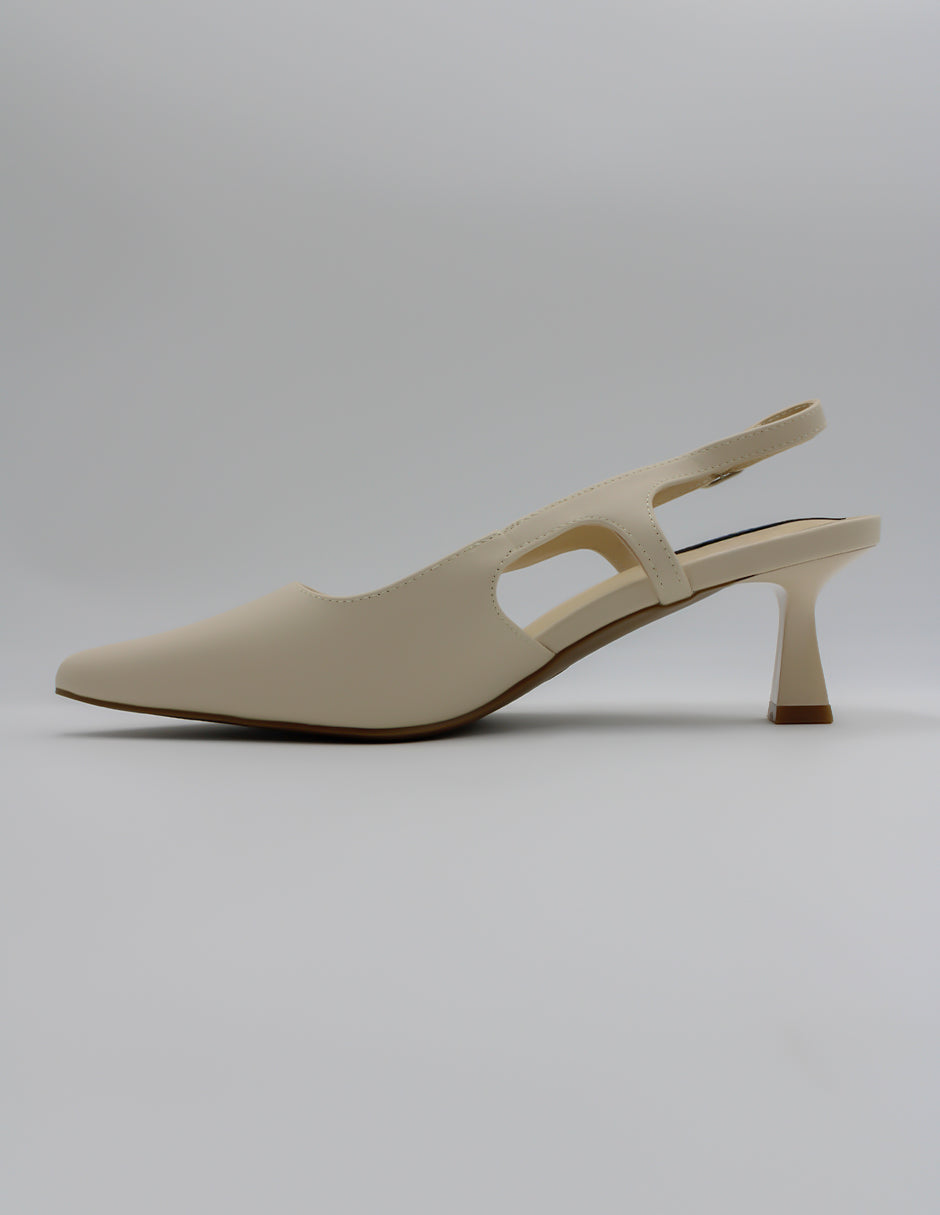 Zapatillas Kitten en Piel vegana – Blanco