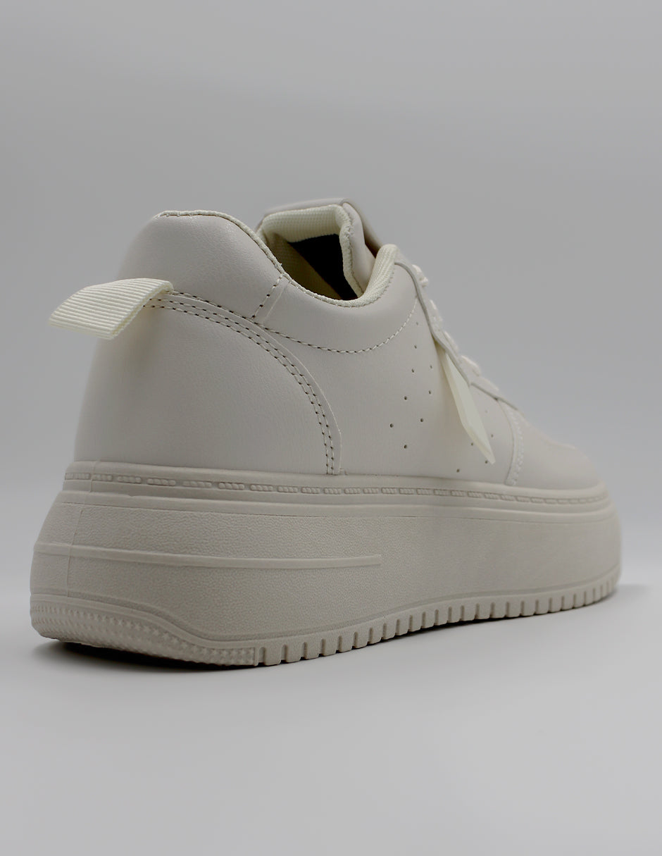 Tenis con cordones  Urbany en Textil – Beige