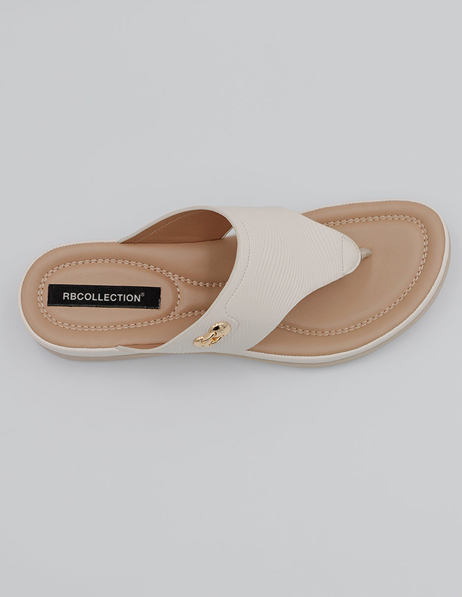 Sandalias con plataforma Walky en Piel vegana – Beige