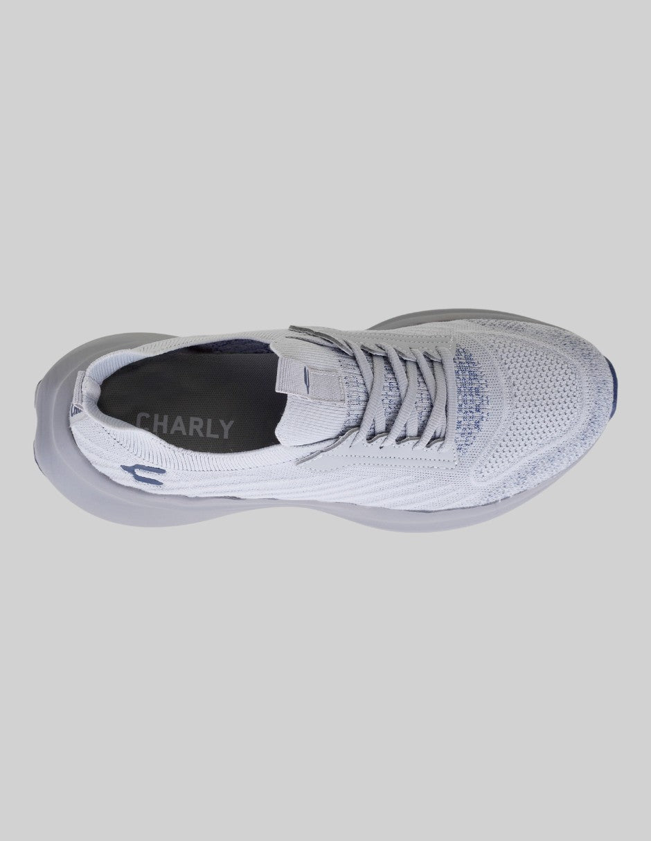 Tenis para entrenamiento  Tenis Mujer Charly en Textil – Gris