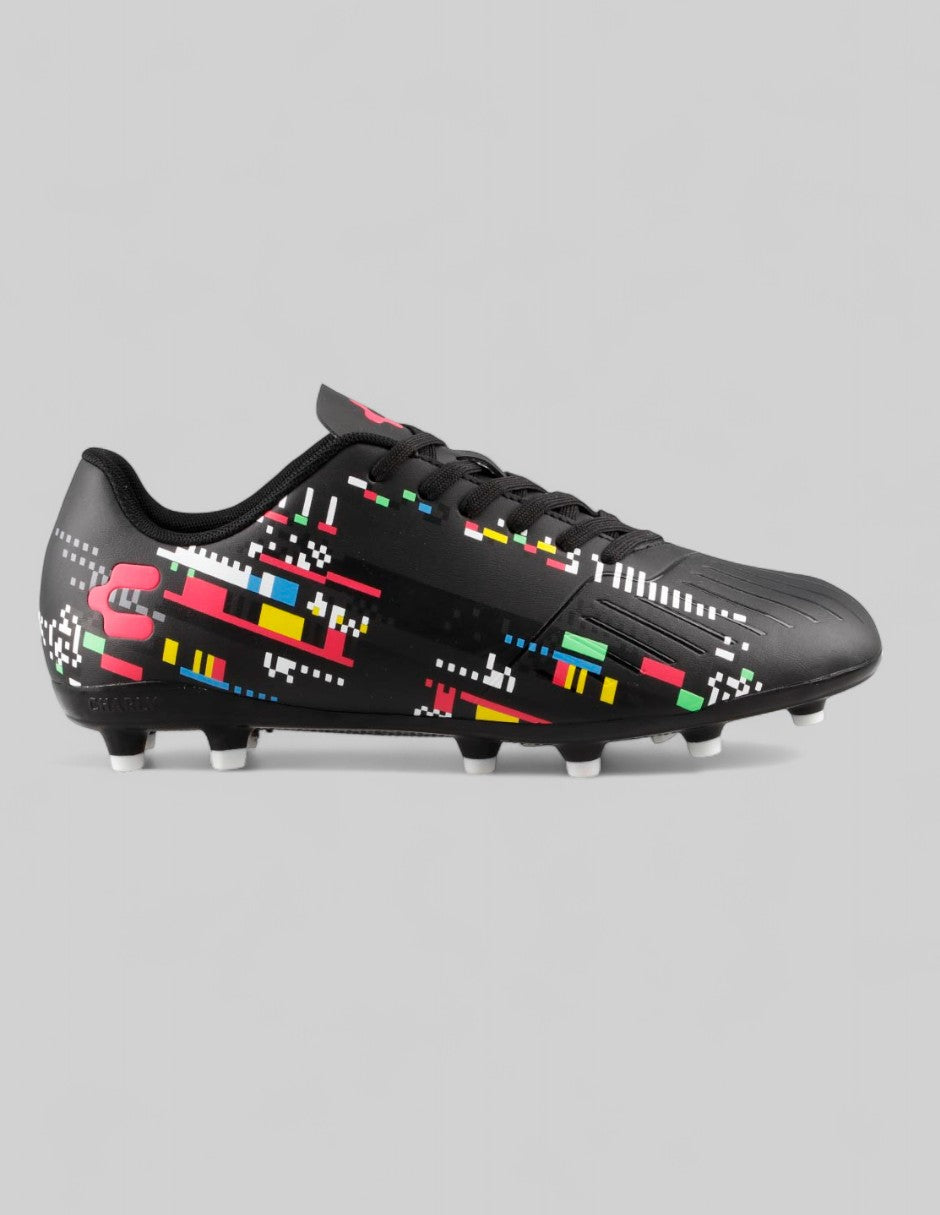 Tenis para fútbol Exterior Sintético Color Negro Para Hombre De Charly