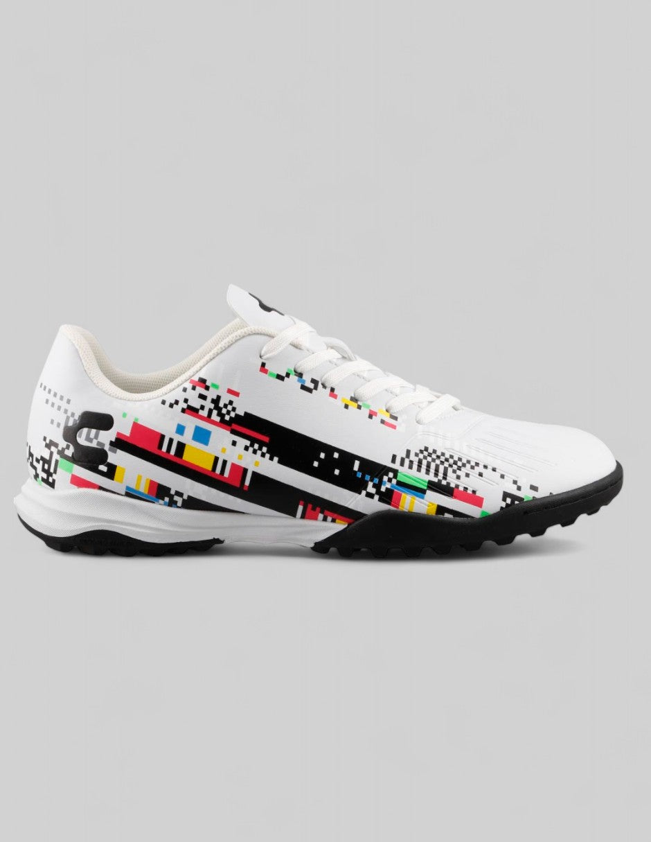 Tenis para fútbol Exterior Sintético Color Blanco Para Hombre De Charly