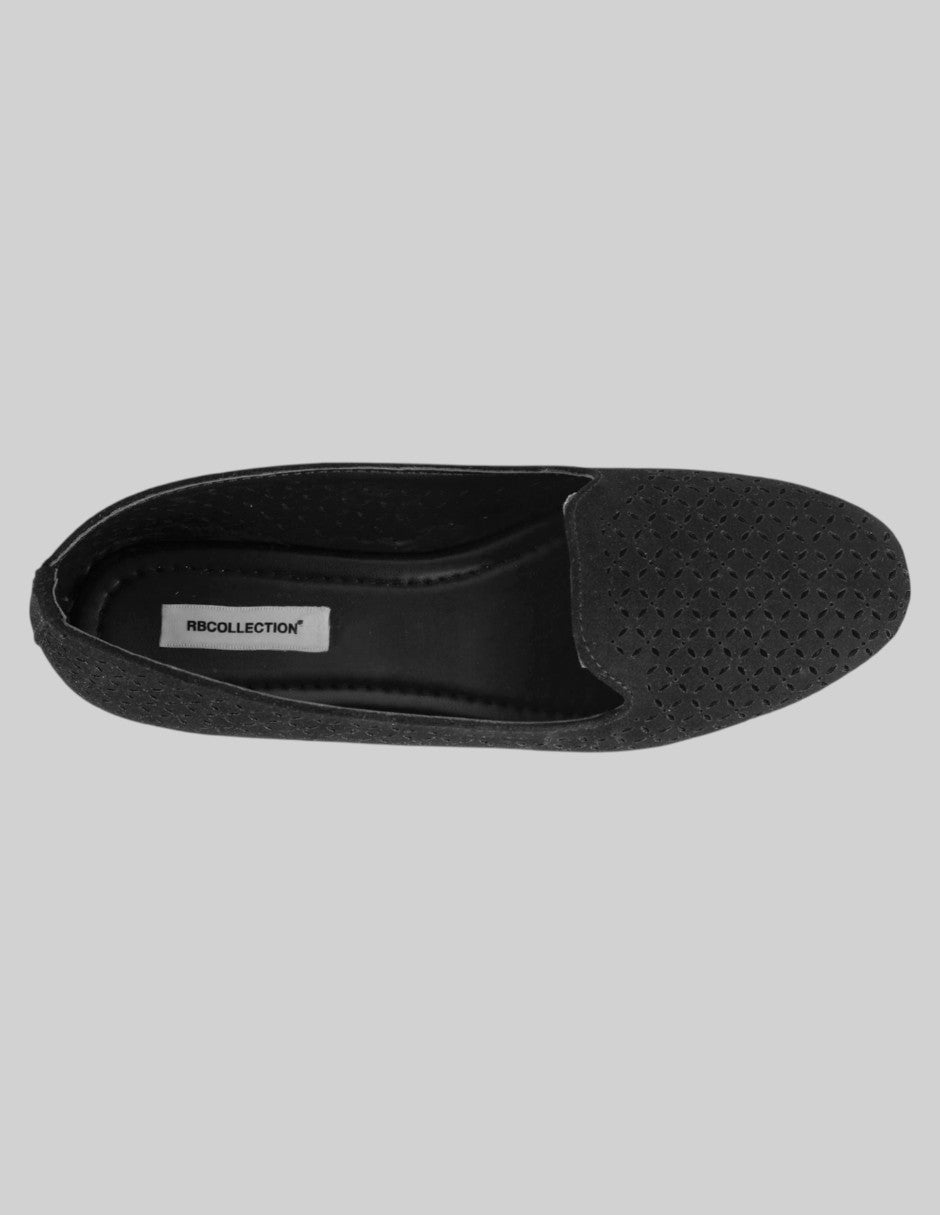 Flats clásicas Soft en Textil – Negro