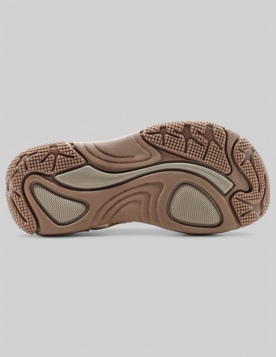 Sandalias Kids en Piel vegana – Café