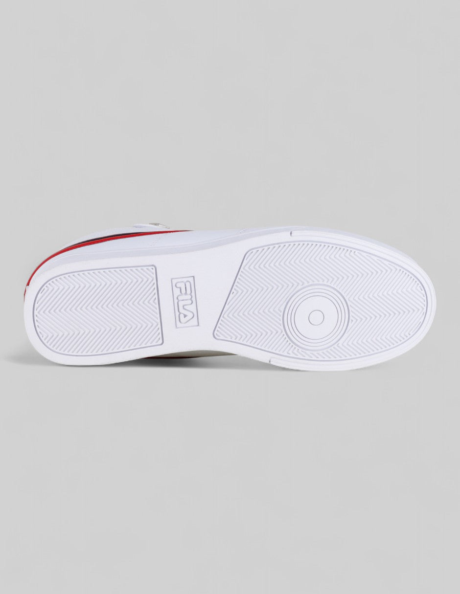 Tenis botín Vulc 13 en Piel vegana – Blanco