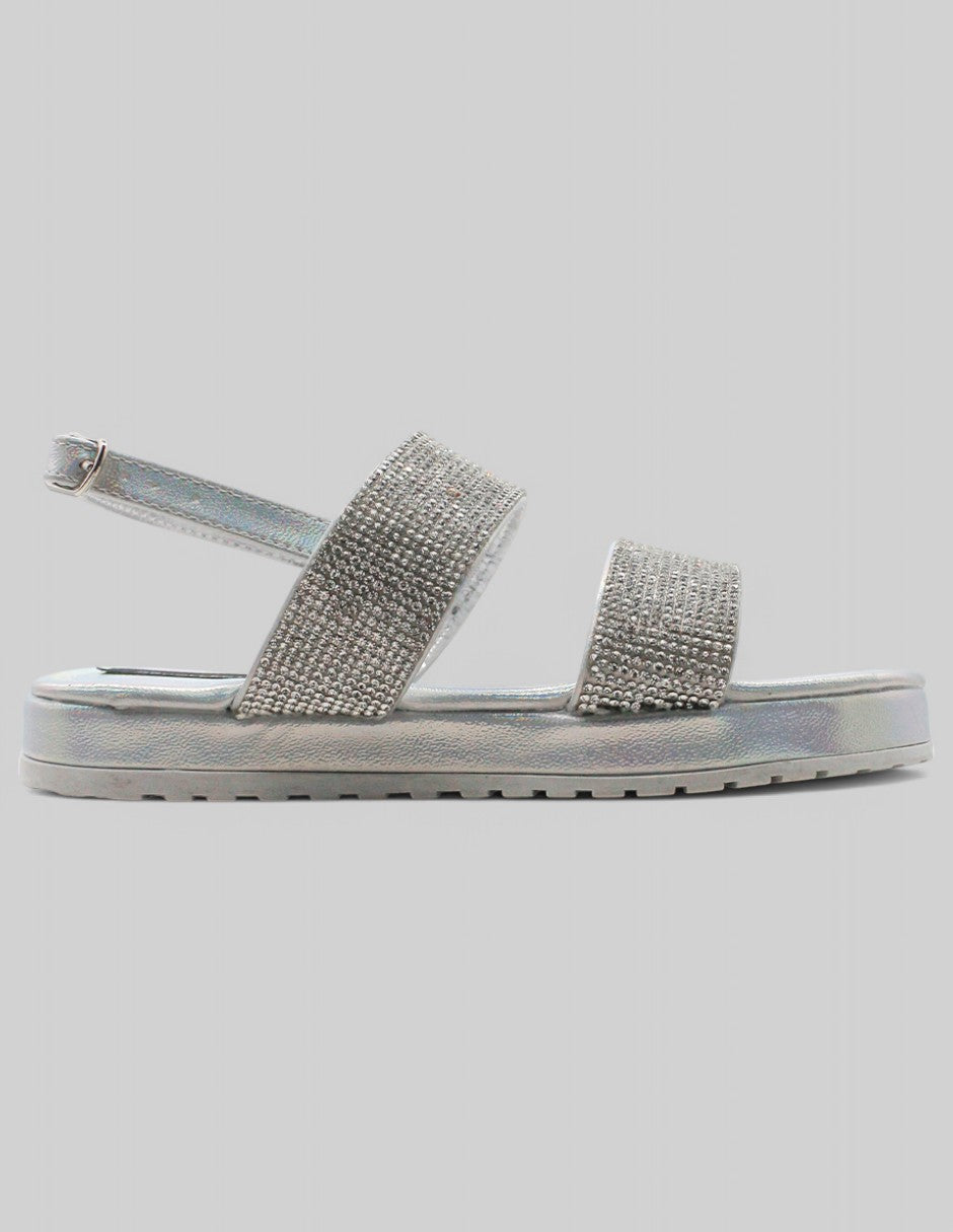Sandalias Kids en Sintético – Plata