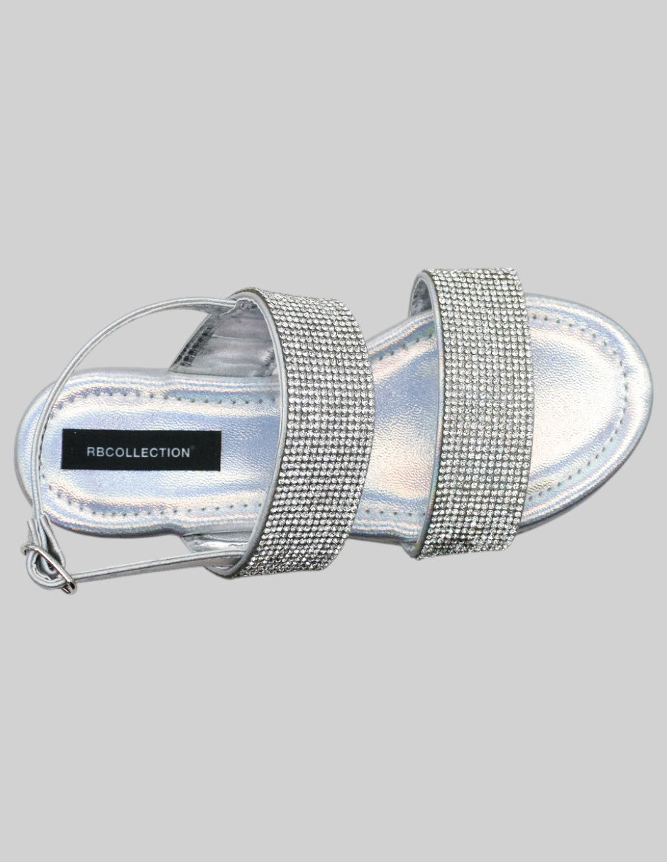 Sandalias Kids en Sintético – Plata