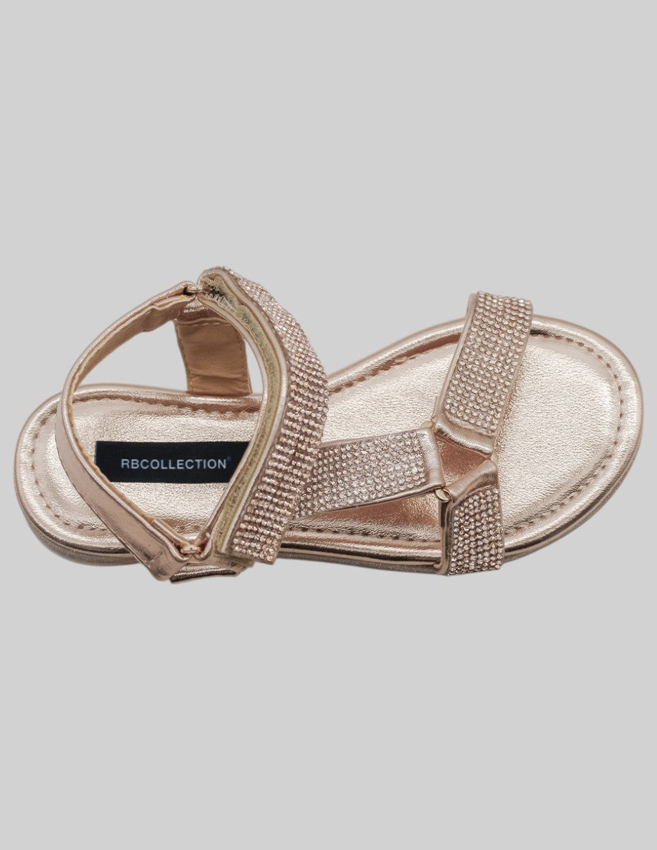 Sandalias Kids en Sintético – Oro