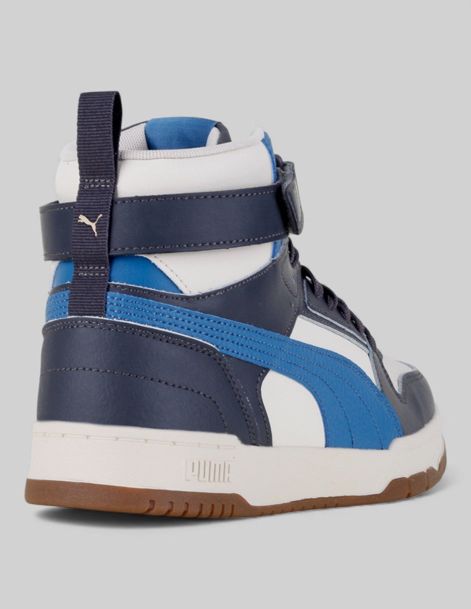 Tenis Botín  rbd game en Piel – Azul