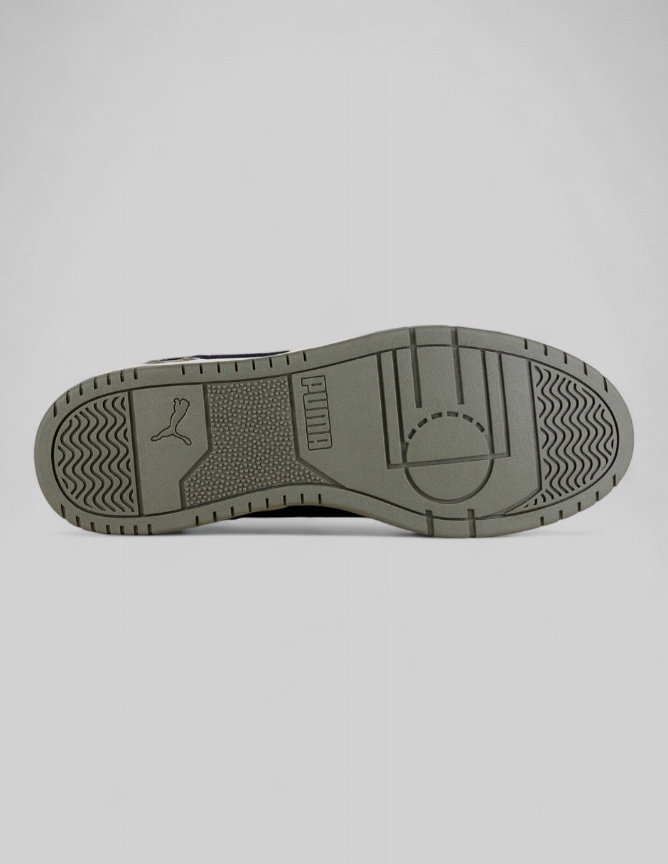 Tenis con cordones  Rebound Game Low  en Piel – Verde