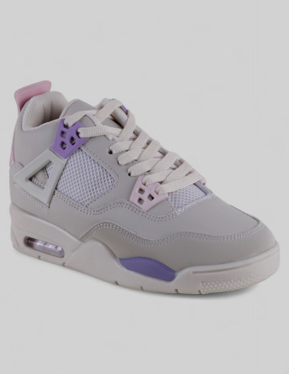 Tenis Exterior Piel vegana Color Blancos Para Niña De RBCOLLECTION