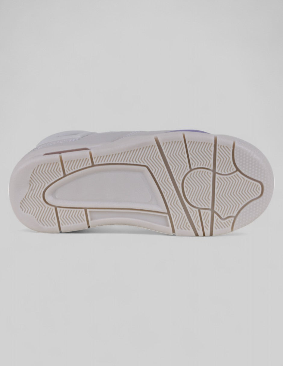 Tenis  En Piel vegana – Gris