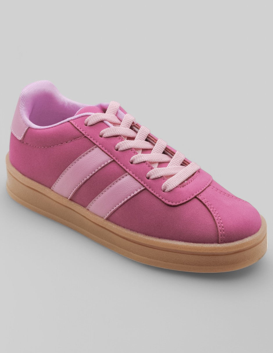Tenis Exterior Gamuza sintética Color Rosa Para Niña De RBCOLLECTION