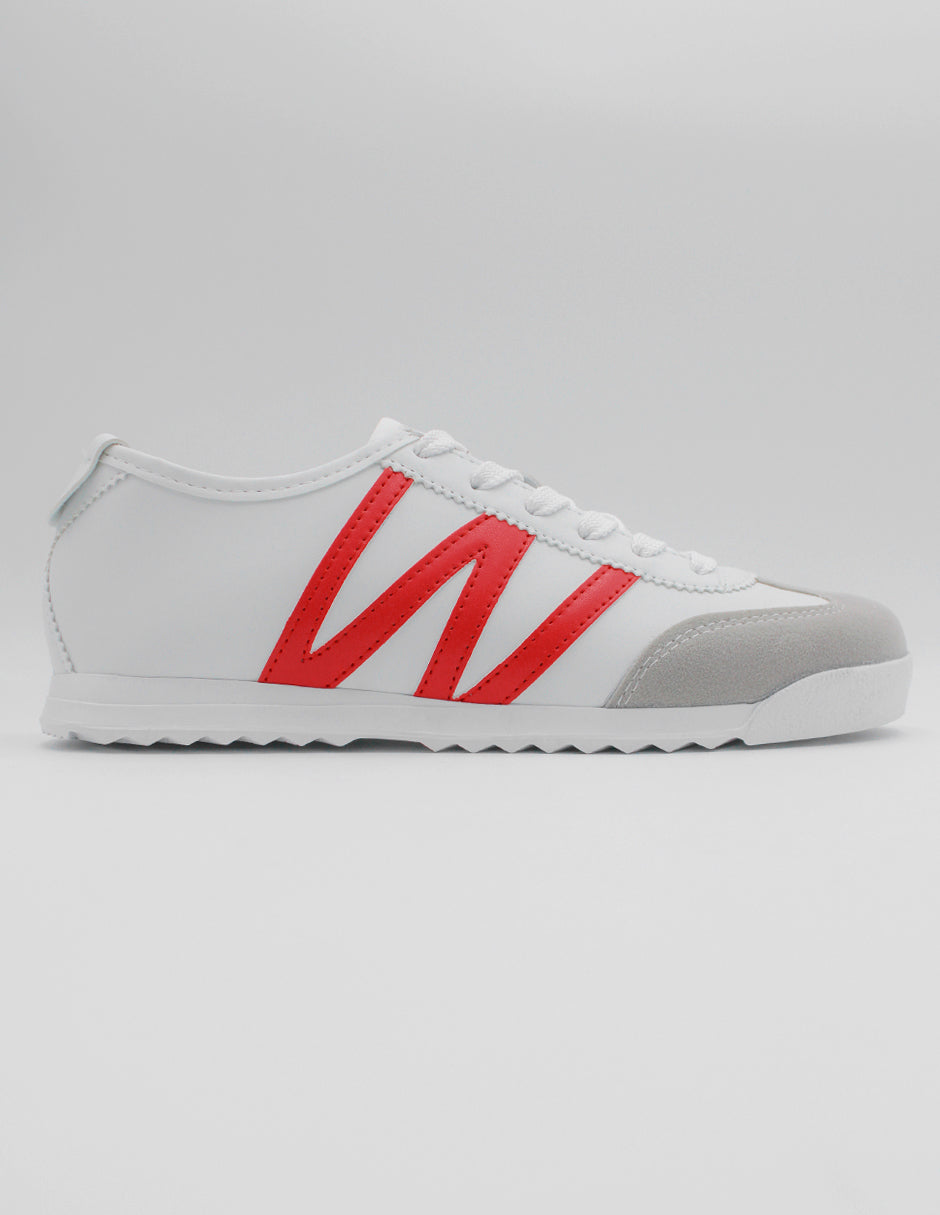 Tenis con cordones  MQ en Textil – Gris