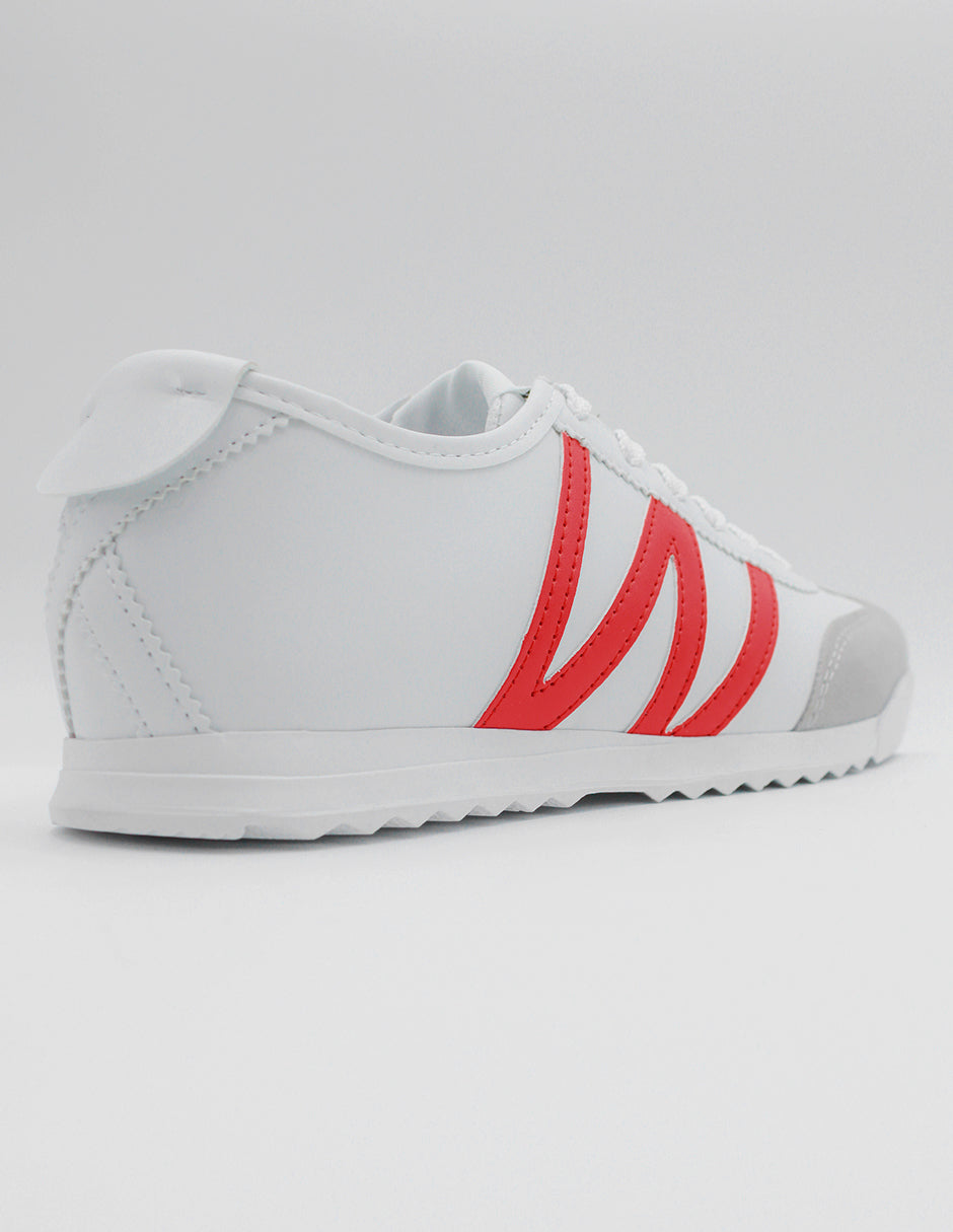 Tenis con cordones  MQ en Textil – Gris