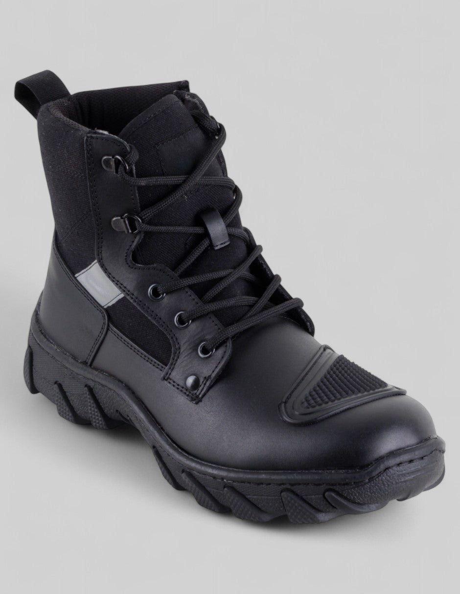 Botas industriales Exterior Piel Color Negro Para Hombre De RBMOVE