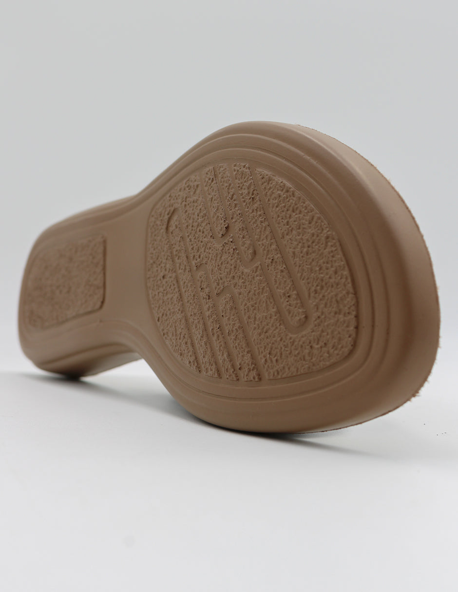 Sandalias de piso Soft en Piel vegana – Negro