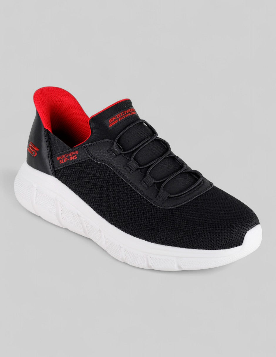 Tenis para entrenamiento  Bobs Slip-ins Sport 118302blk  en Textil – Negro