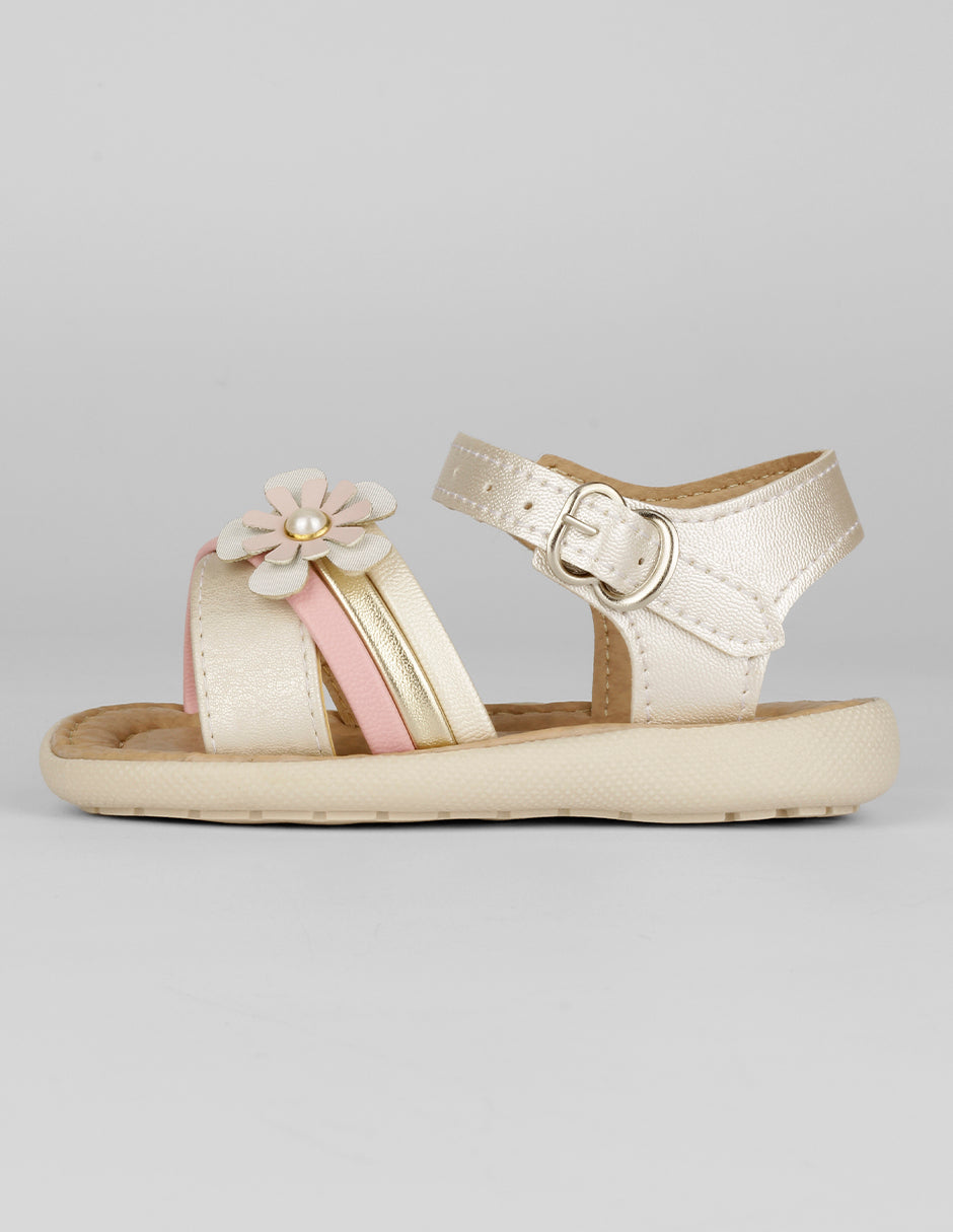 Sandalias Kids en Sintético – Latte