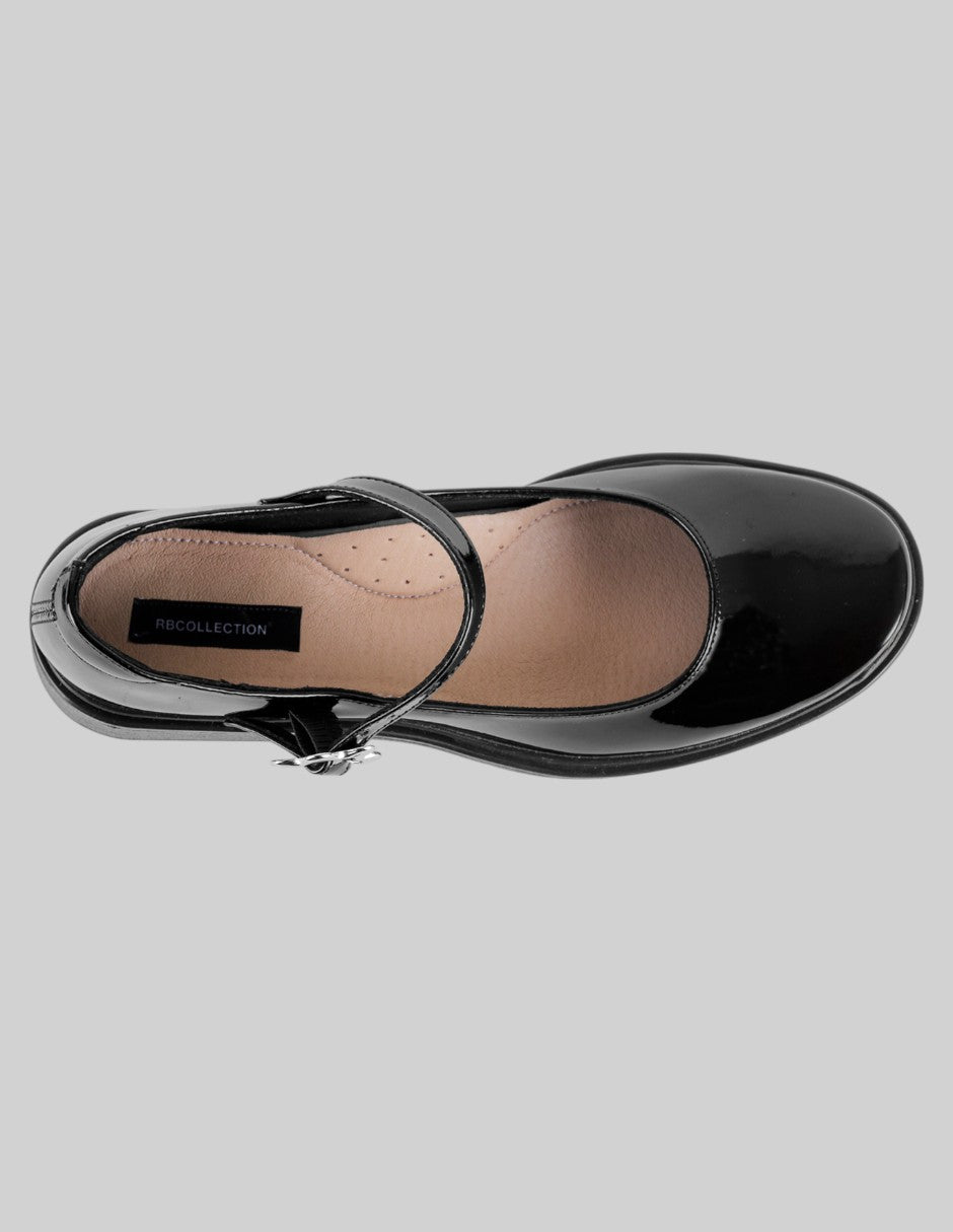 Mary jane Darling en Charol – Negro