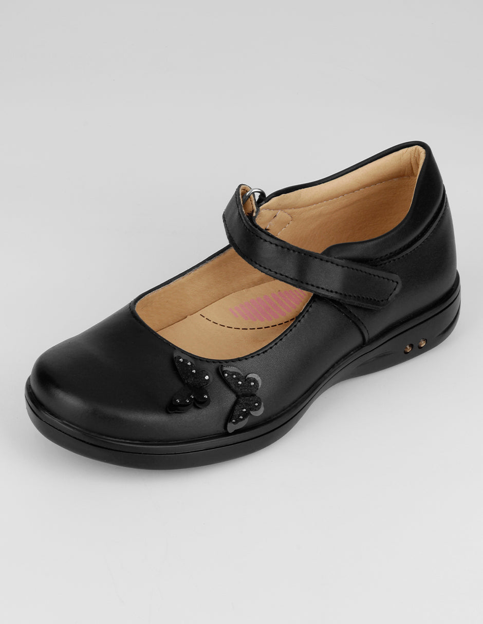 Escolar Kids en Piel – Negro