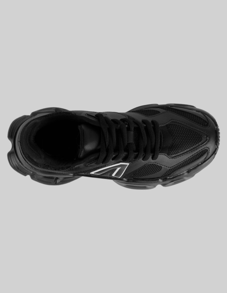 Tenis tipo deportivo   Agle en Textil – Negro