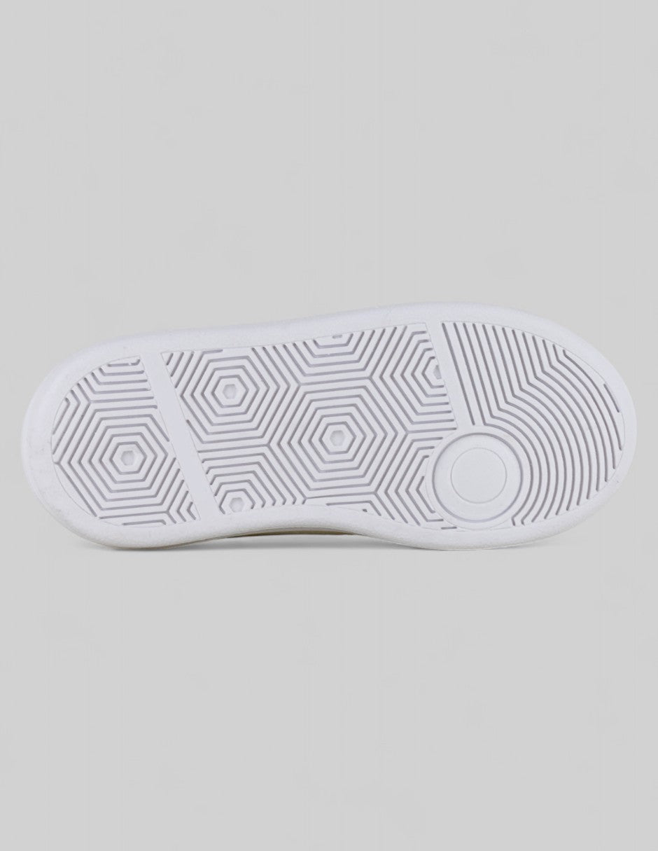 Tenis Kids  en Piel vegana – Blanco