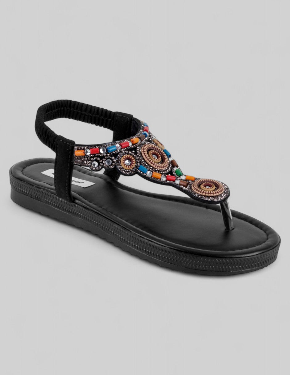 Sandalias de piso Ave en Sintético – Negro