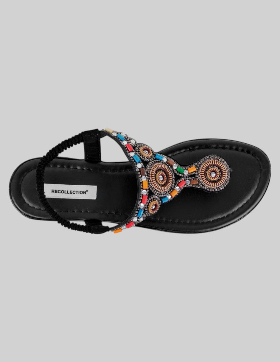 Sandalias de piso Ave en Sintético – Negro