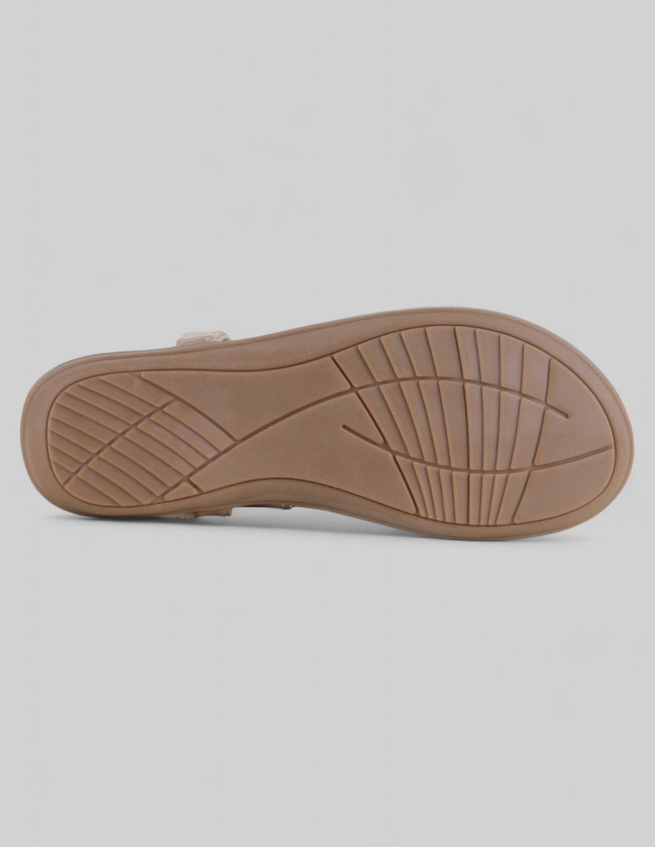 Sandalias de piso Steps en Sintético – Café