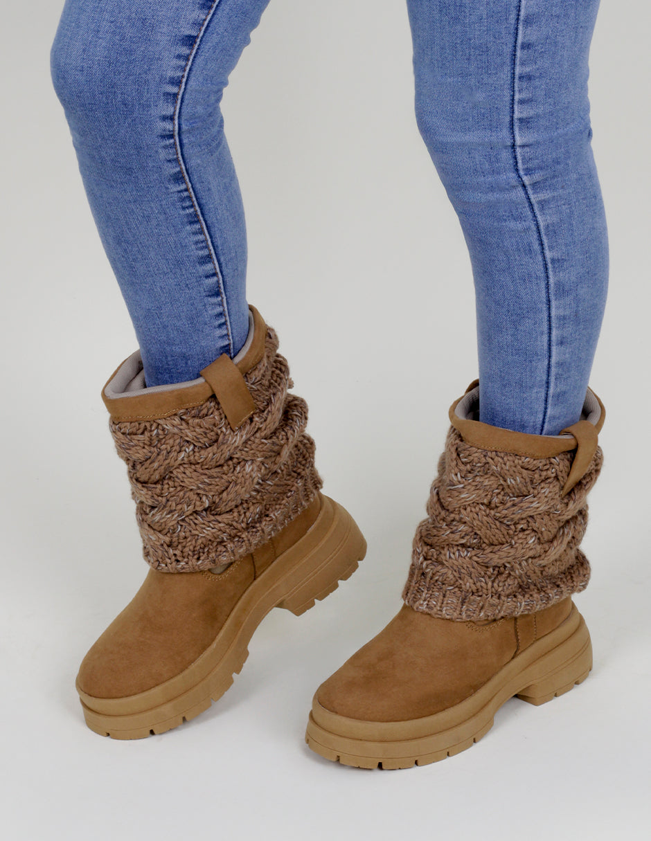 Botas casuales Basqui en Gamuza – Café