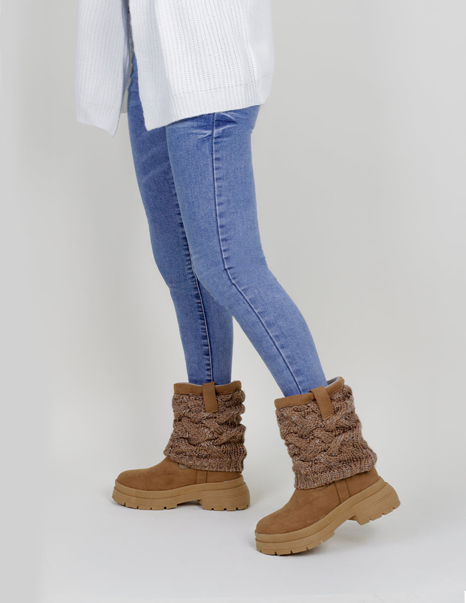 Botas casuales Basqui en Gamuza – Café