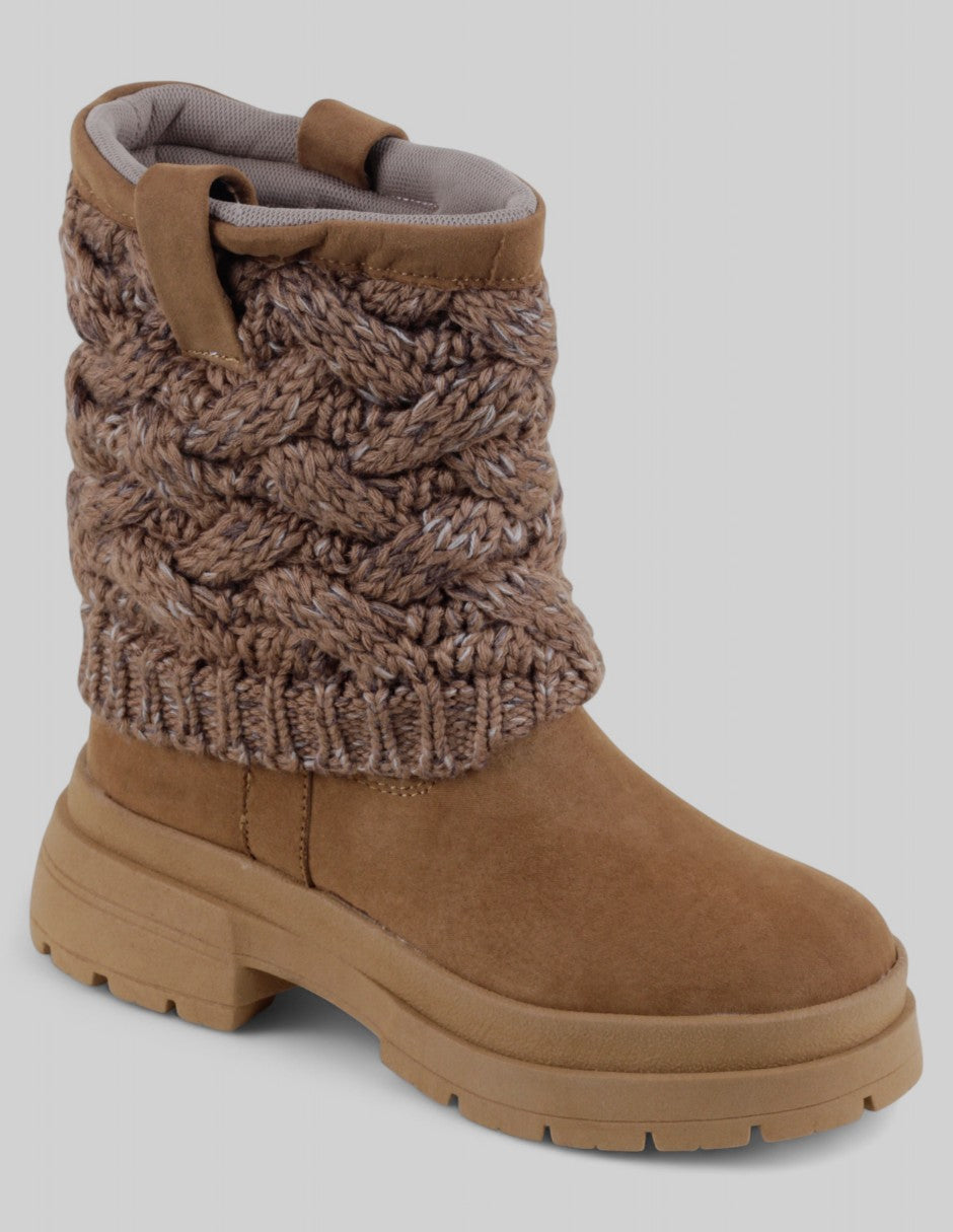 Botas casuales Exterior Gamuza Color Café Para Mujer De RBCOLLECTION