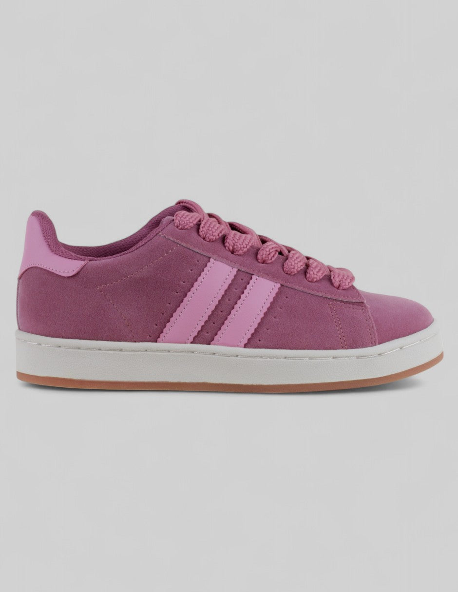Tenis con cordones  Bear en Gamuza sintética – Rosa