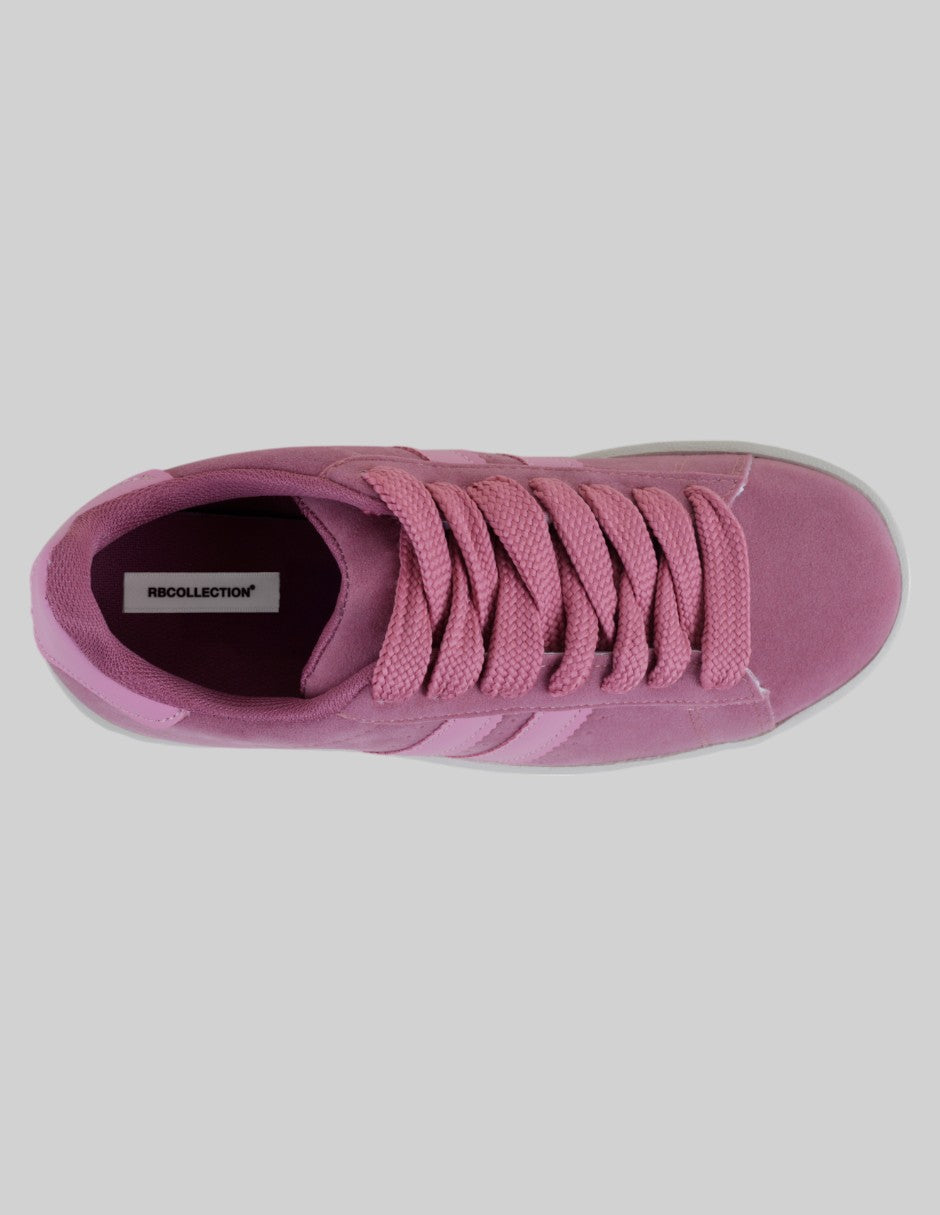 Tenis con cordones  Bear en Gamuza sintética – Rosa